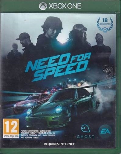 Need For Speed - Xbox One Spil (B-Grade) (Genbrug)